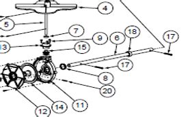 <b>Lesco</b> Chemlawn Gun Internal Assembly Kit - 007642 - 2 Pack. . Lesco spreader parts list